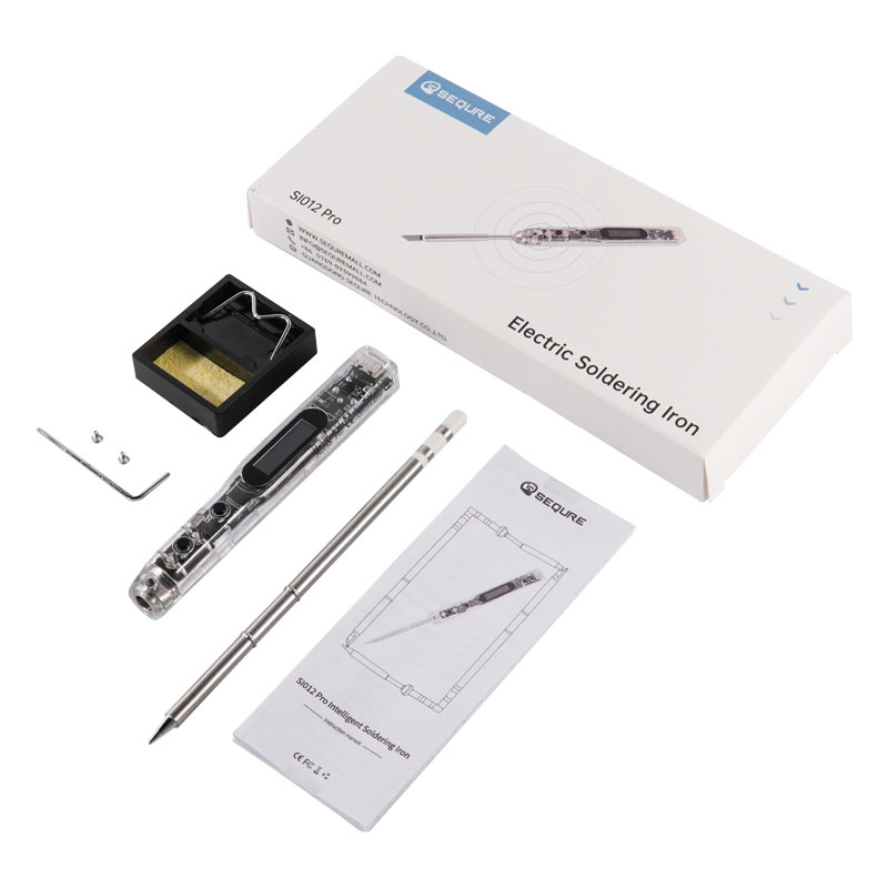Industrial Laser Soldering Iron - SEQURE SI012 Thông Minh Màn Hình