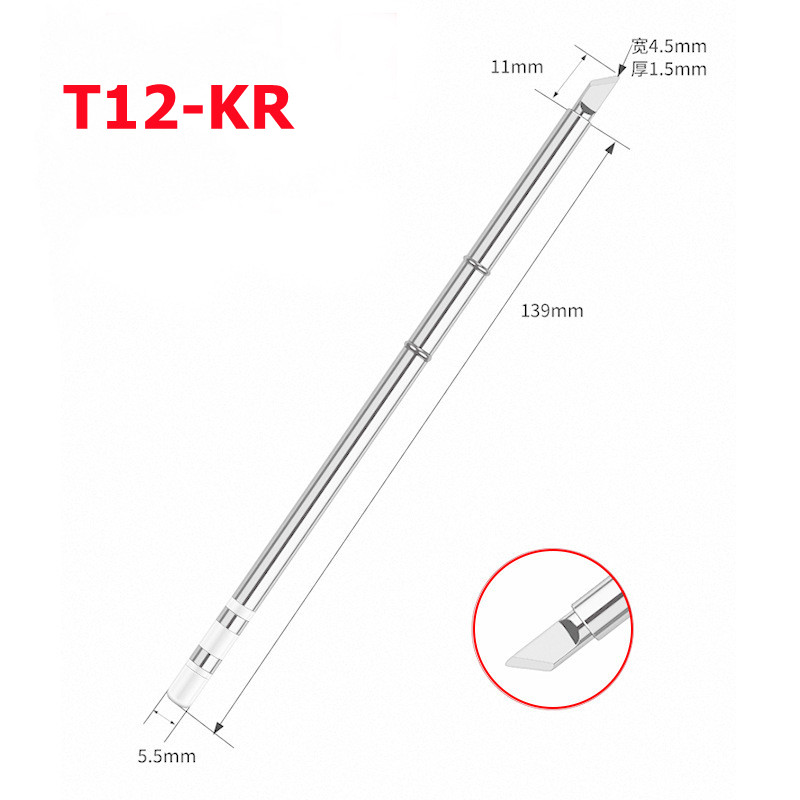 Industrial Laser Soldering Iron - T12 Hàn Hàn Sắt Đầu T12KR