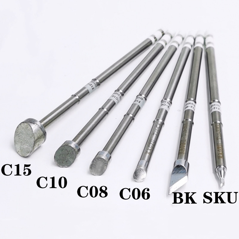 Industrial Laser Soldering Iron - KAGZU T12-BK/SKU/C6/C8/C10/C15 series Welding iron tips