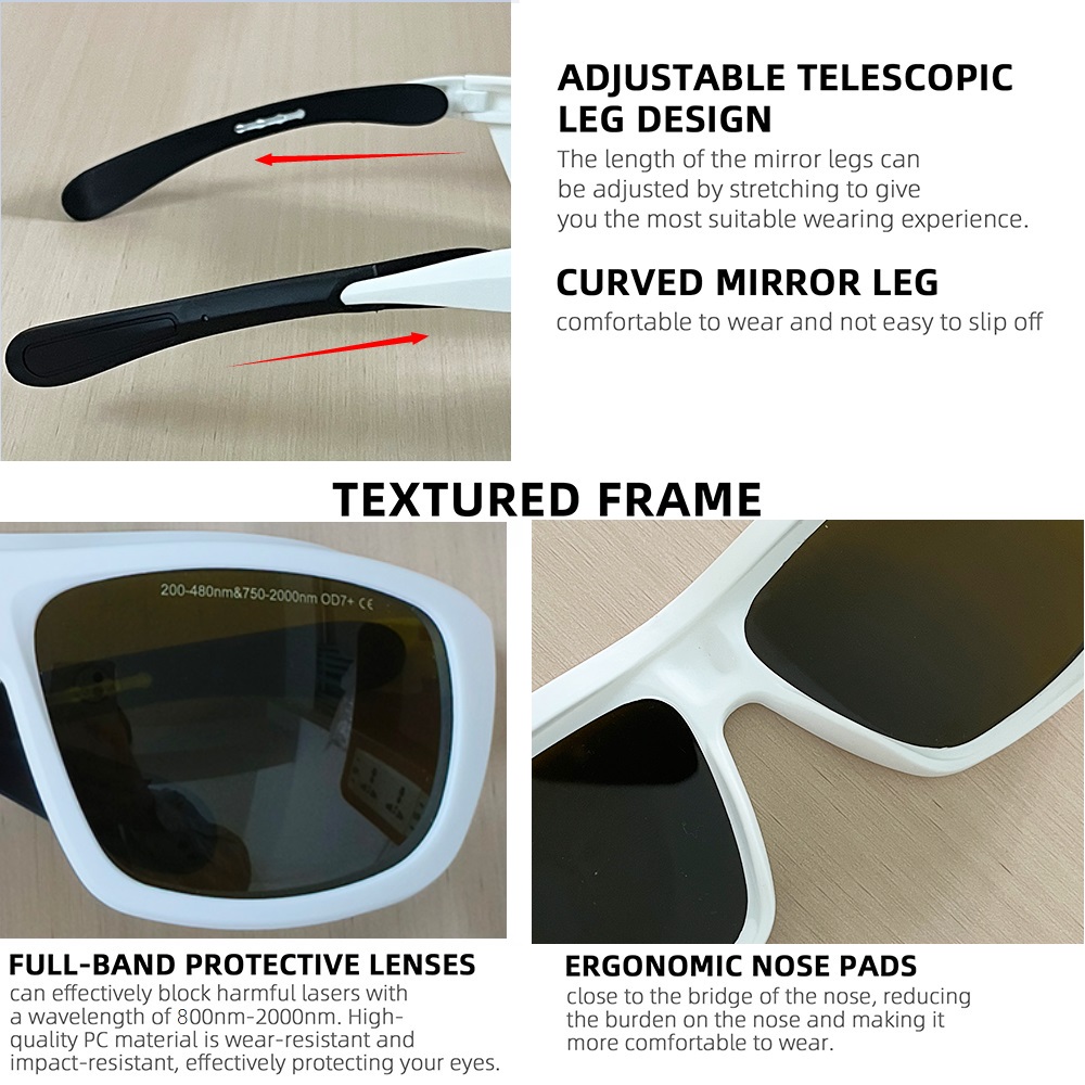 OD7 Laser Safety Glasses Goggl - đánh giá và giá Industrial Laser Hair Removal