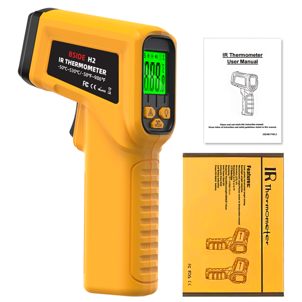 BSIDE Infrared Thermometer H2  - đánh giá và giá Industrial Laser Temperature
