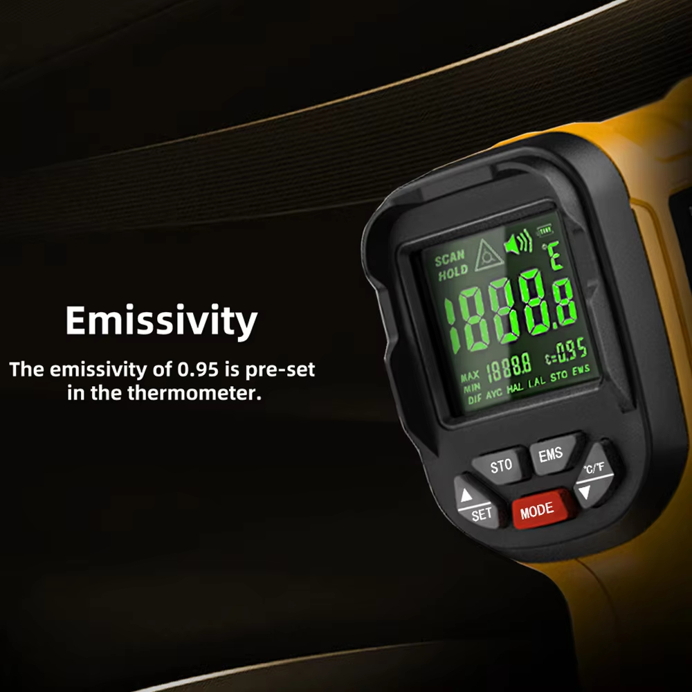 BSIDE Infrared Thermometer H2  - đánh giá và giá Industrial Laser Temperature