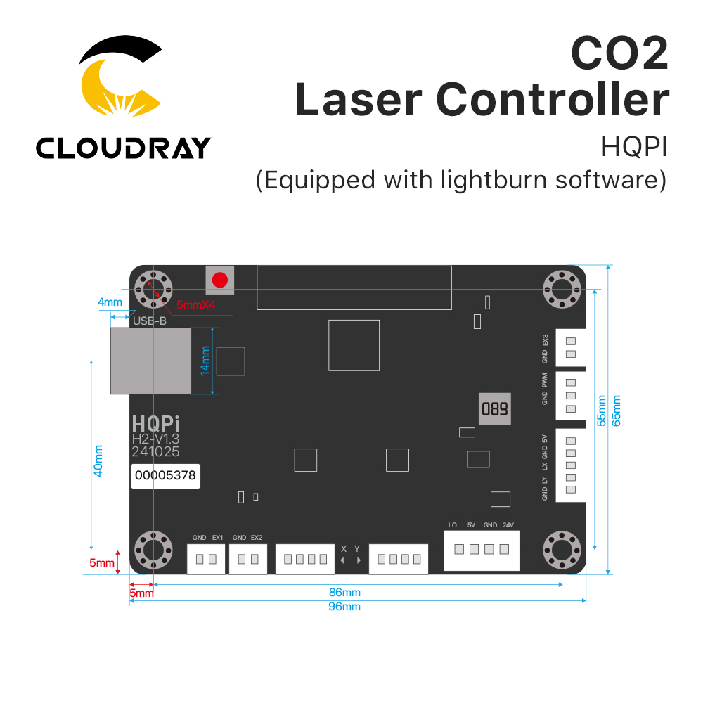 Cloudray CO2 Laser Controller  - đánh giá và giá Industrial Handheld Laser Engraver
