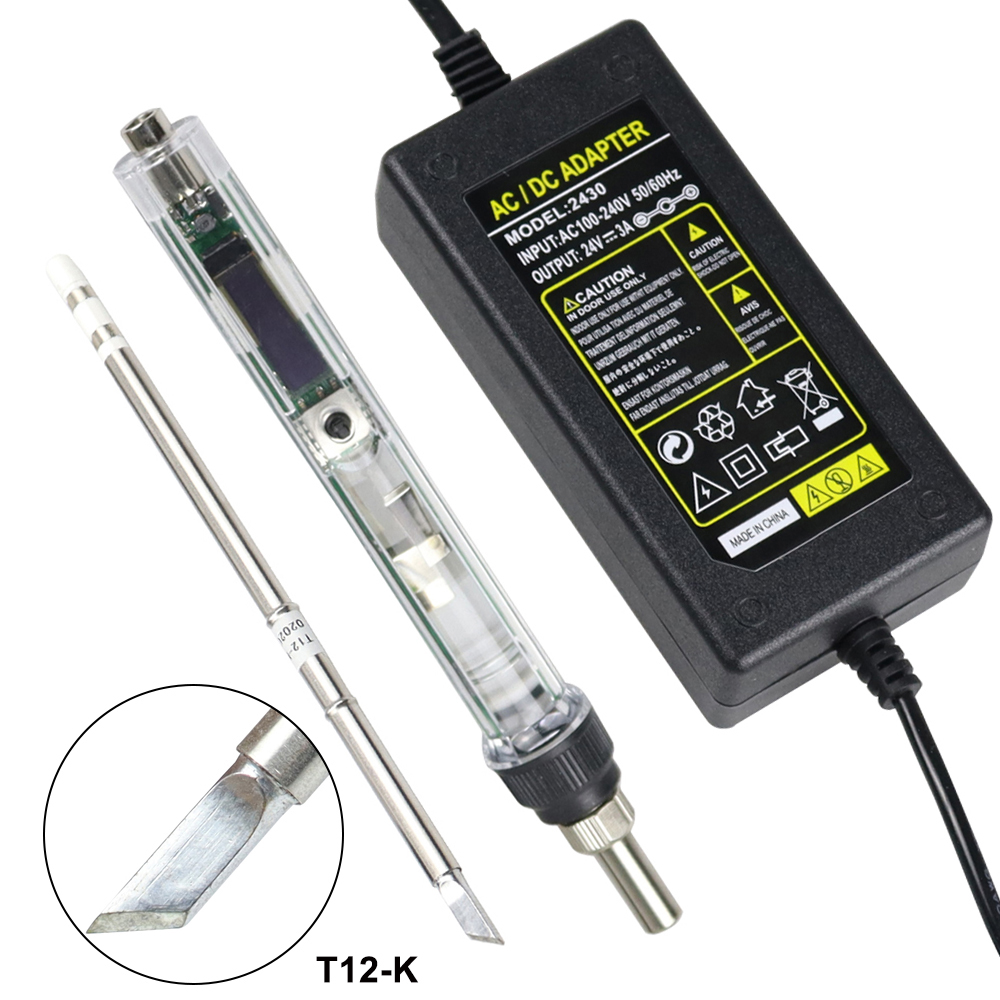 T12 Điện Mỏ Hàn Bộ DC 12-24V 7 - đánh giá và giá Industrial Laser Soldering Iron