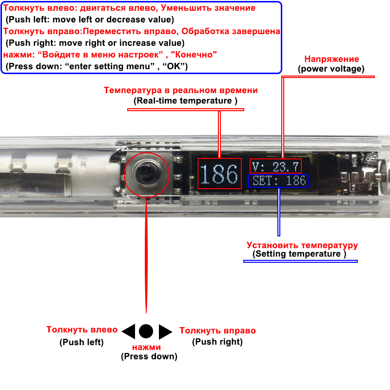T12 Điện Mỏ Hàn Bộ DC 12-24V 7 - đánh giá và giá Industrial Laser Soldering Iron