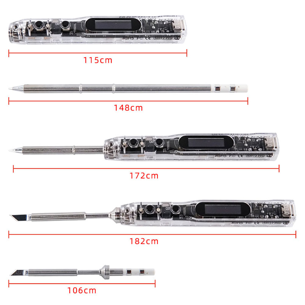 SEQURE SI012 Thông Minh Màn Hì - đánh giá và giá Industrial Laser Soldering Iron