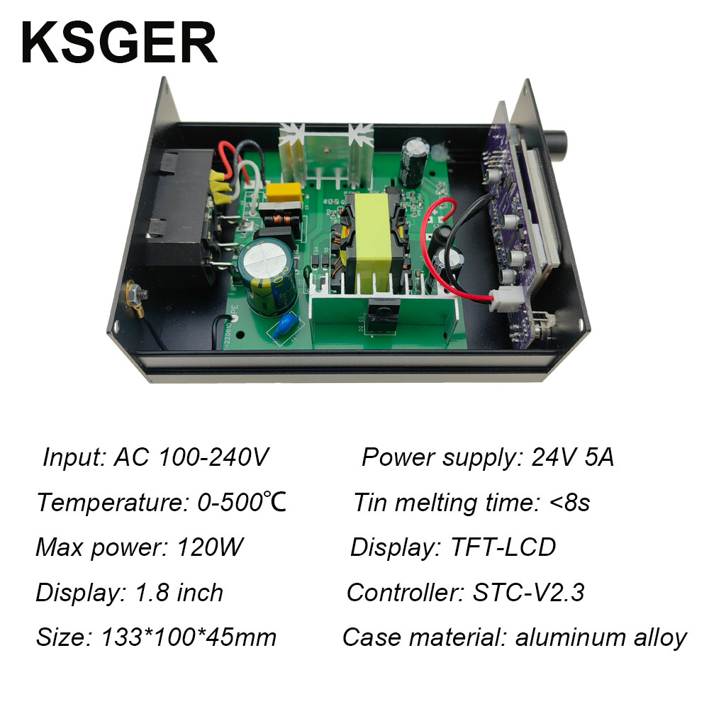 KSGER T12 Soldering Station Ir - đánh giá và giá Industrial Laser Soldering Iron