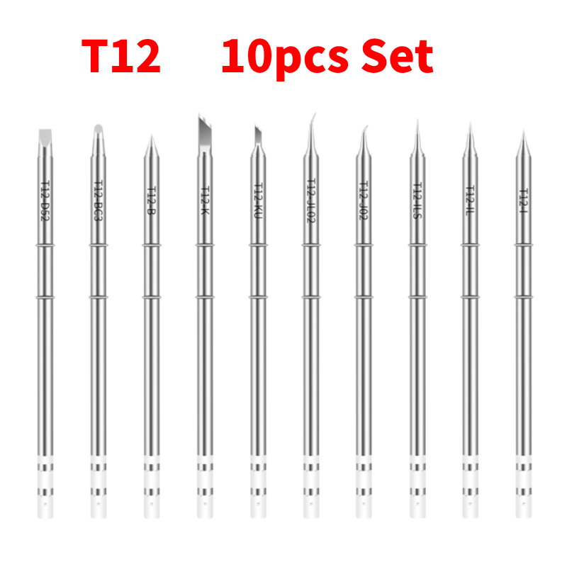 10pcs T12 Set Soldering Iron T - đánh giá và giá Industrial Laser Soldering Iron