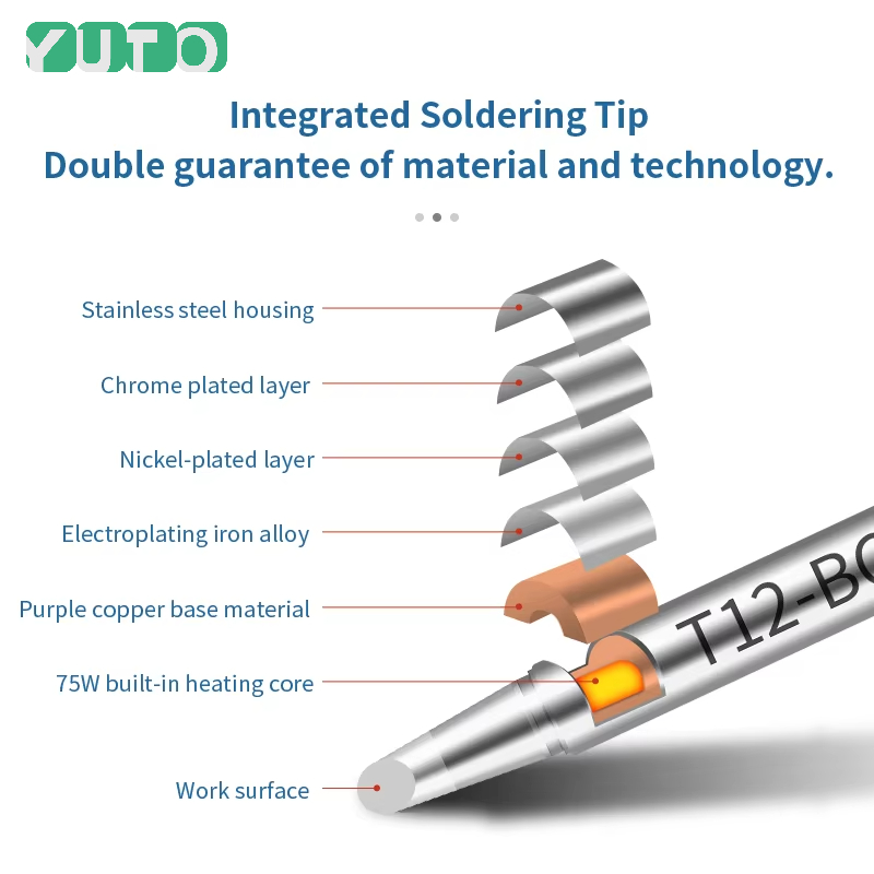 10pcs T12 Set Soldering Iron T - đánh giá và giá Industrial Laser Soldering Iron