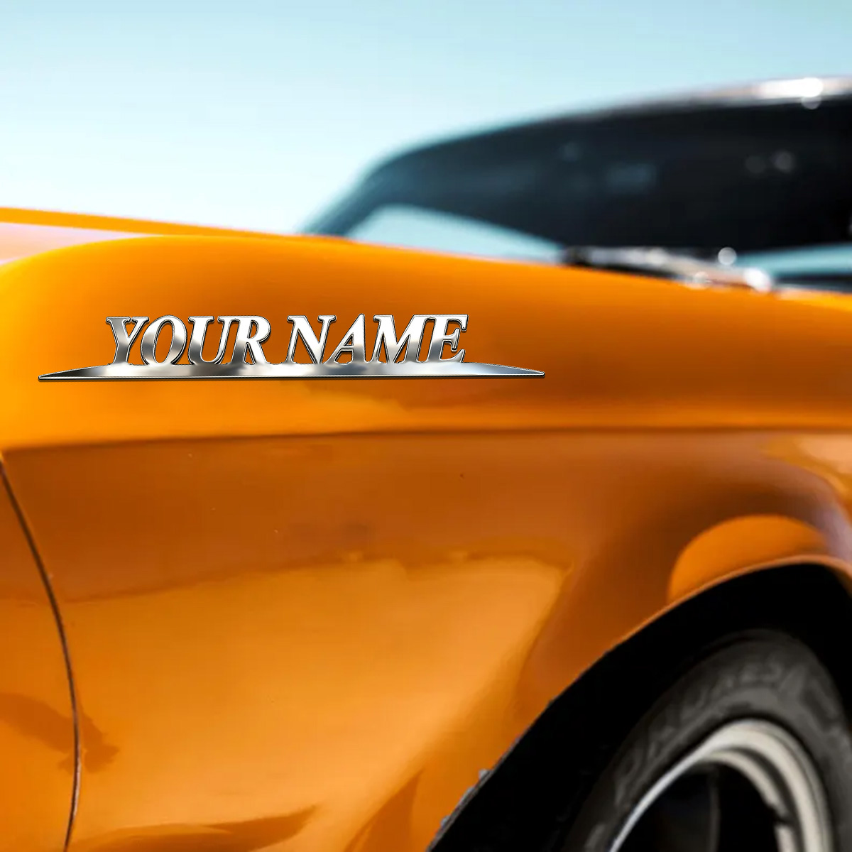 Metal Trendy YOUR NAME Sticker - đánh giá và giá Industrial Laser Power