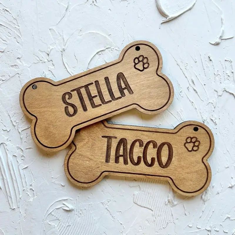 5PCS Custom Wooden Dog Tag - P - đánh giá và giá Industrial Laser Power