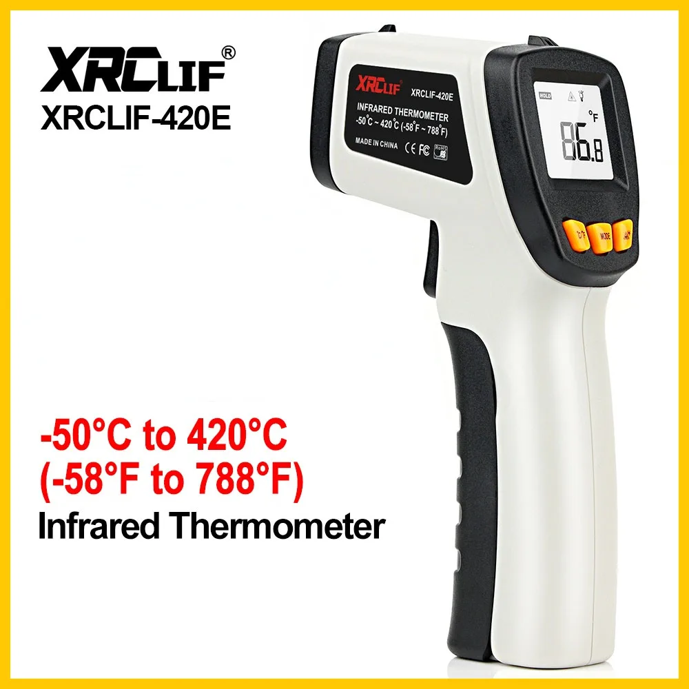 XRCLIF Infrared Thermometer No - đánh giá và giá Industrial Laser Temperature