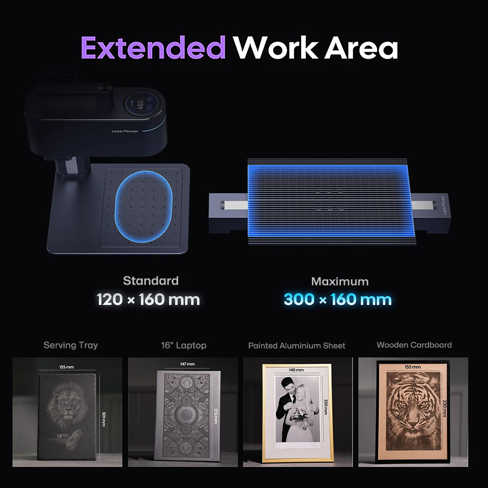 LASERPECKER 4 LP4 Laser Engrav - đánh giá và giá Industrial Handheld Laser Engraver