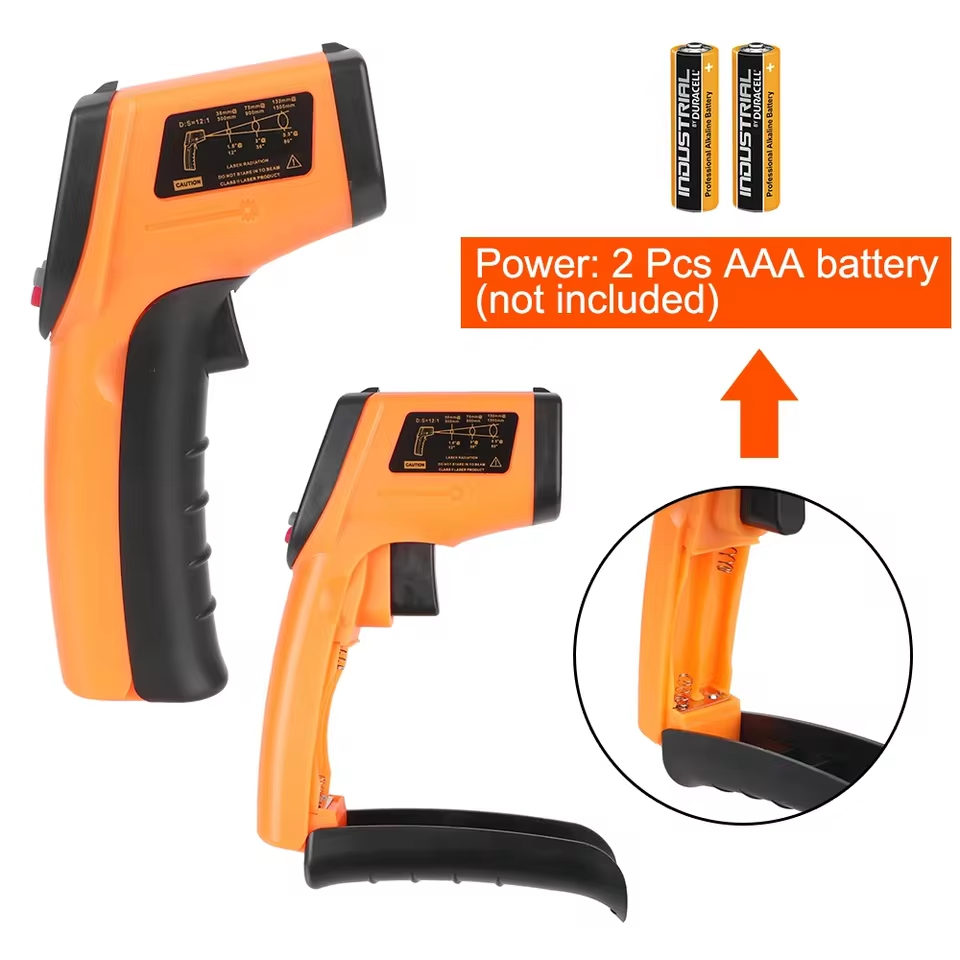 New T600 T600A Digital Infrare - đánh giá và giá Industrial Handheld Laser