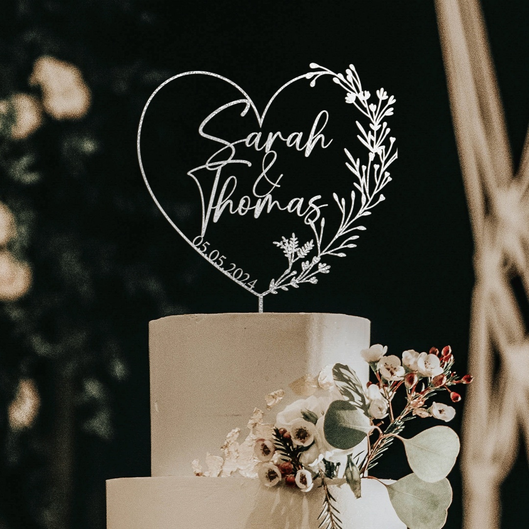 Gold Cake Topper with Heart, H - đánh giá và giá Industrial Laser Power