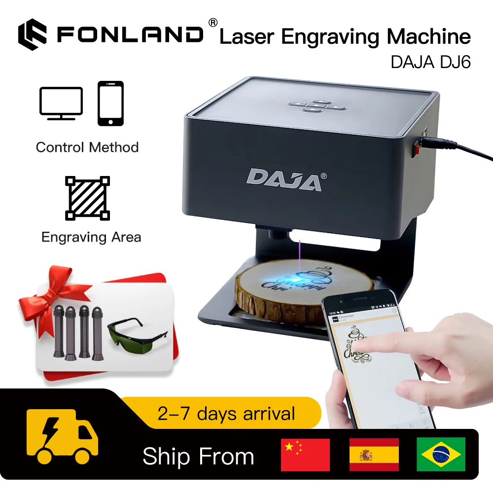 DAJA Laser Engraver CNC DIY DJ - đánh giá và giá Industrial Handheld Laser Engraver