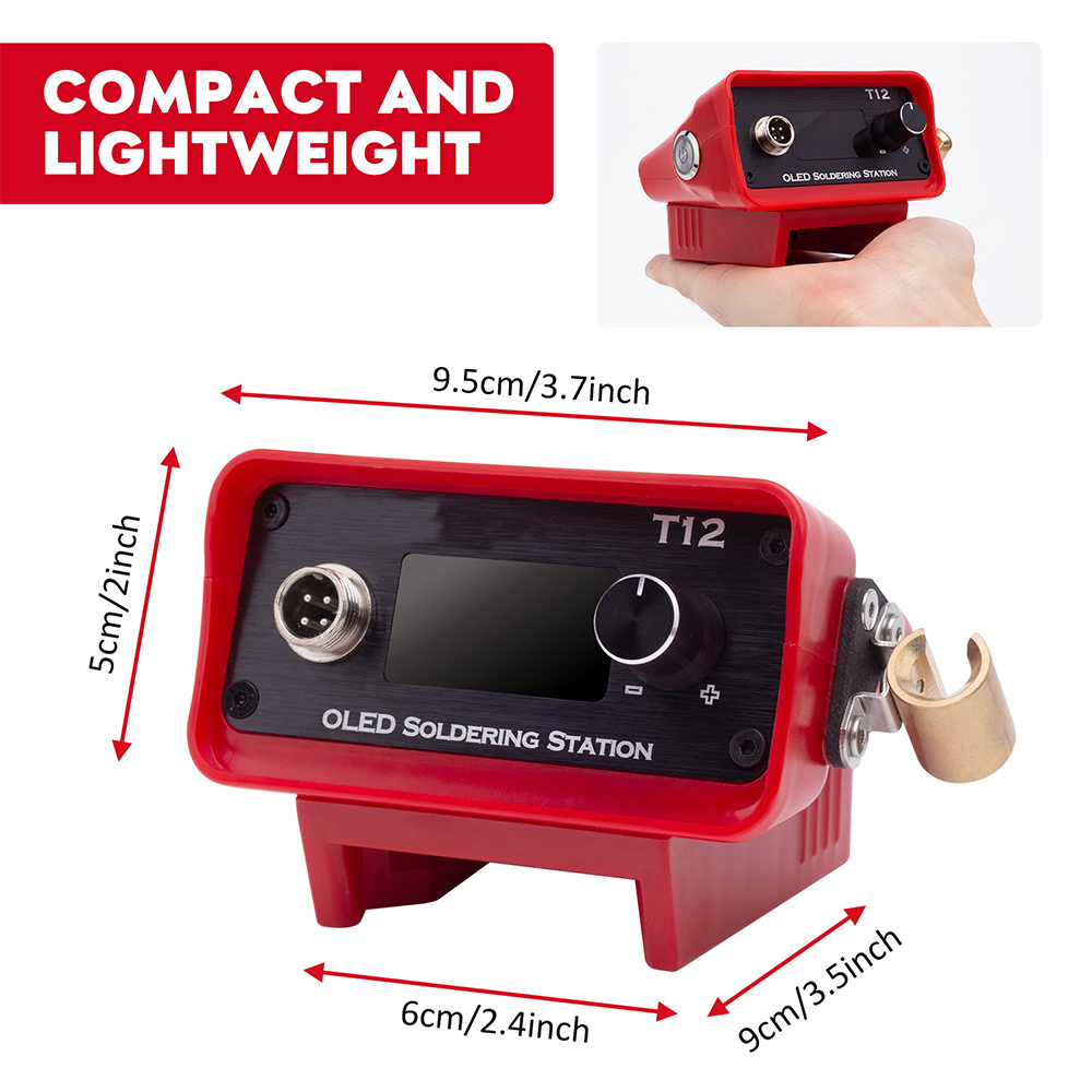 OLED T12 Soldering Iron Statio - đánh giá và giá Industrial Laser Soldering Iron
