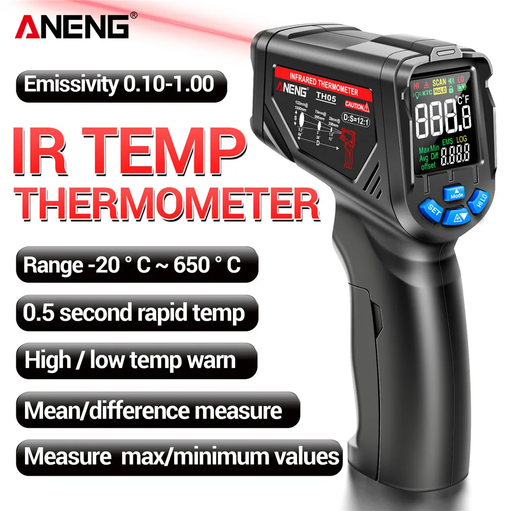 Sensor Gun Circuit Industrial  - đánh giá và giá Industrial Laser Thermometer Gun
