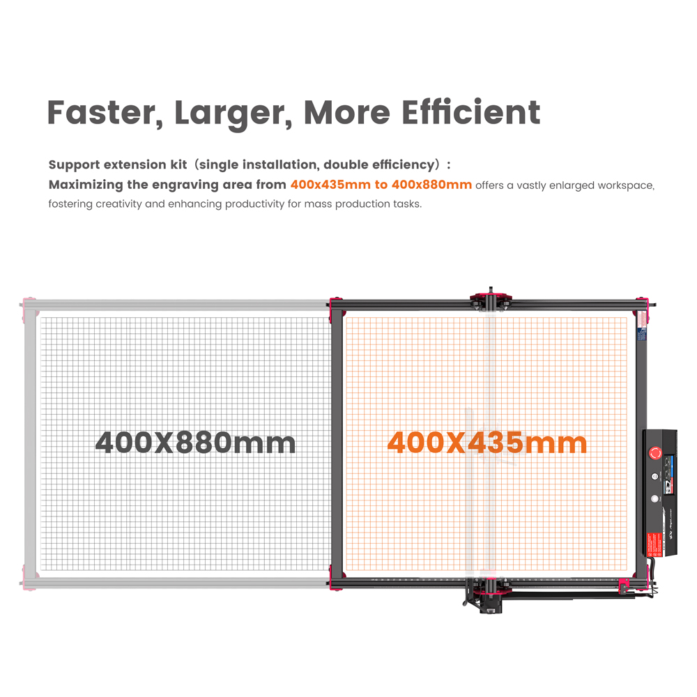 AlgoLaser DIY KIT MK2 10W Lase - đánh giá và giá Industrial Handheld Laser Engraver