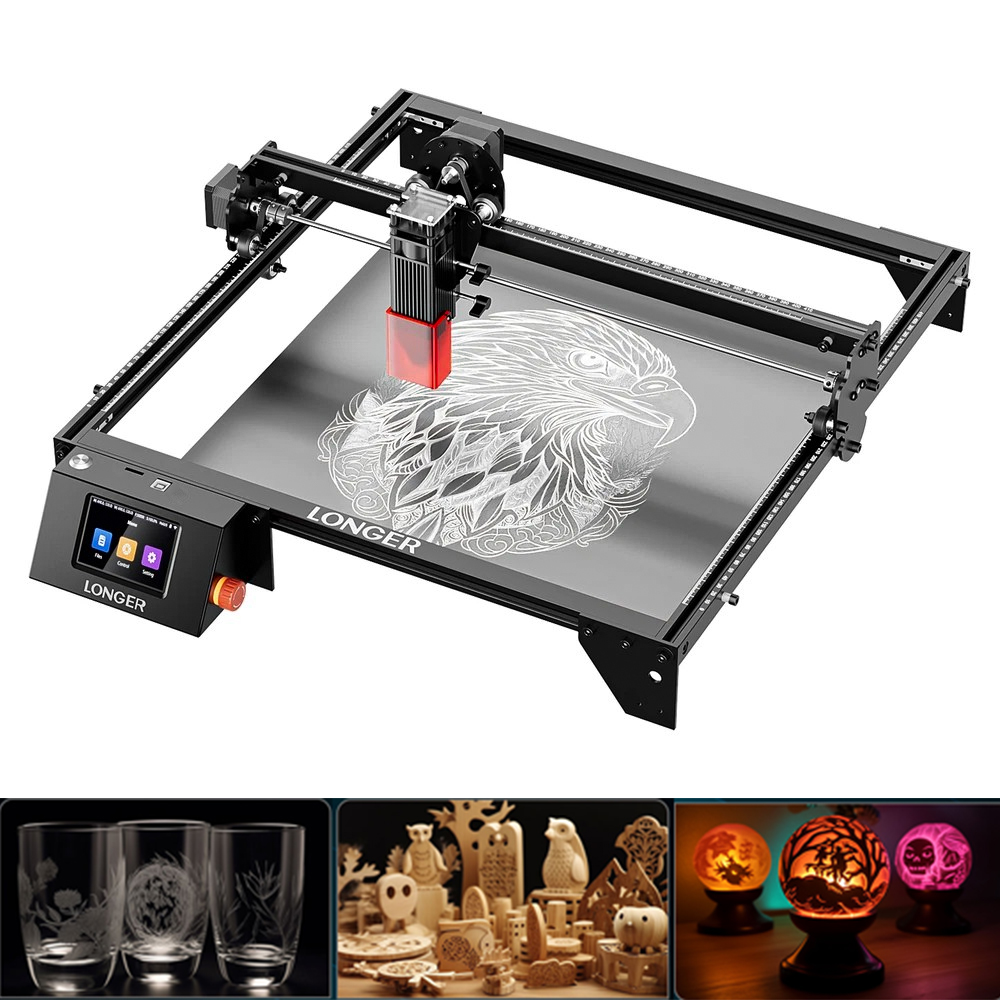 LONGER 20W Laser Engraver & Cu - đánh giá và giá Industrial Handheld Laser Engraver