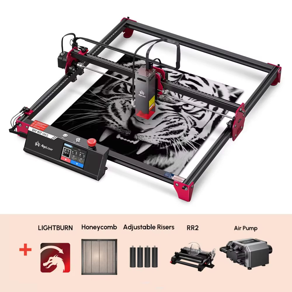 Algolaser DIY KIT MK2 40*43cm  - đánh giá và giá Industrial Handheld Laser Engraver