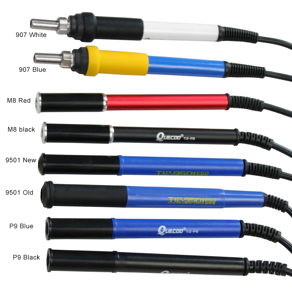QUECOO 4pin T12-M8 9501 907 P9 - đánh giá và giá Industrial Laser Soldering Iron
