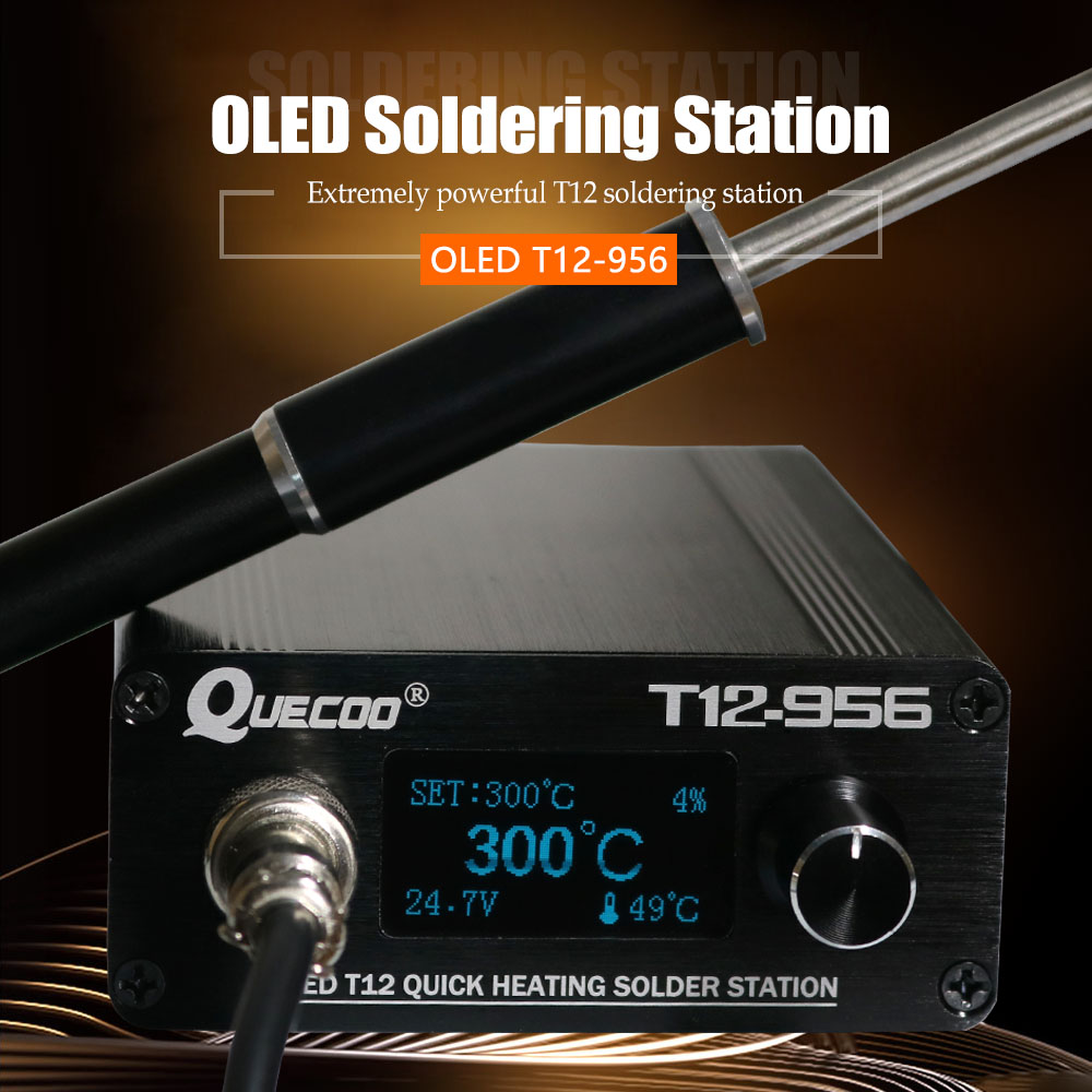QUECOO T12-956 Soldering Digit - đánh giá và giá Industrial Laser Soldering Iron