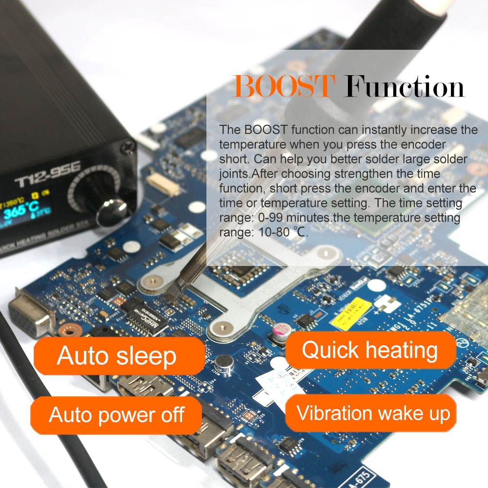 QUECOO T12-956 Soldering Digit - đánh giá và giá Industrial Laser Soldering Iron