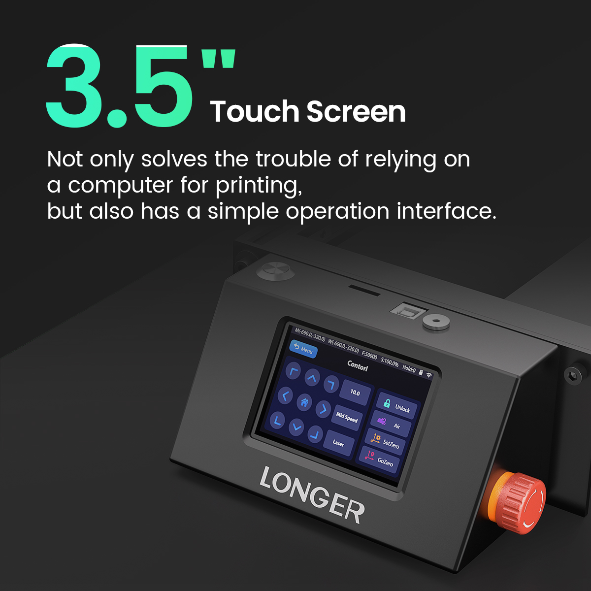 LONGER 20W 10W 5W Smart Laser  - đánh giá và giá Industrial Handheld Laser Engraver