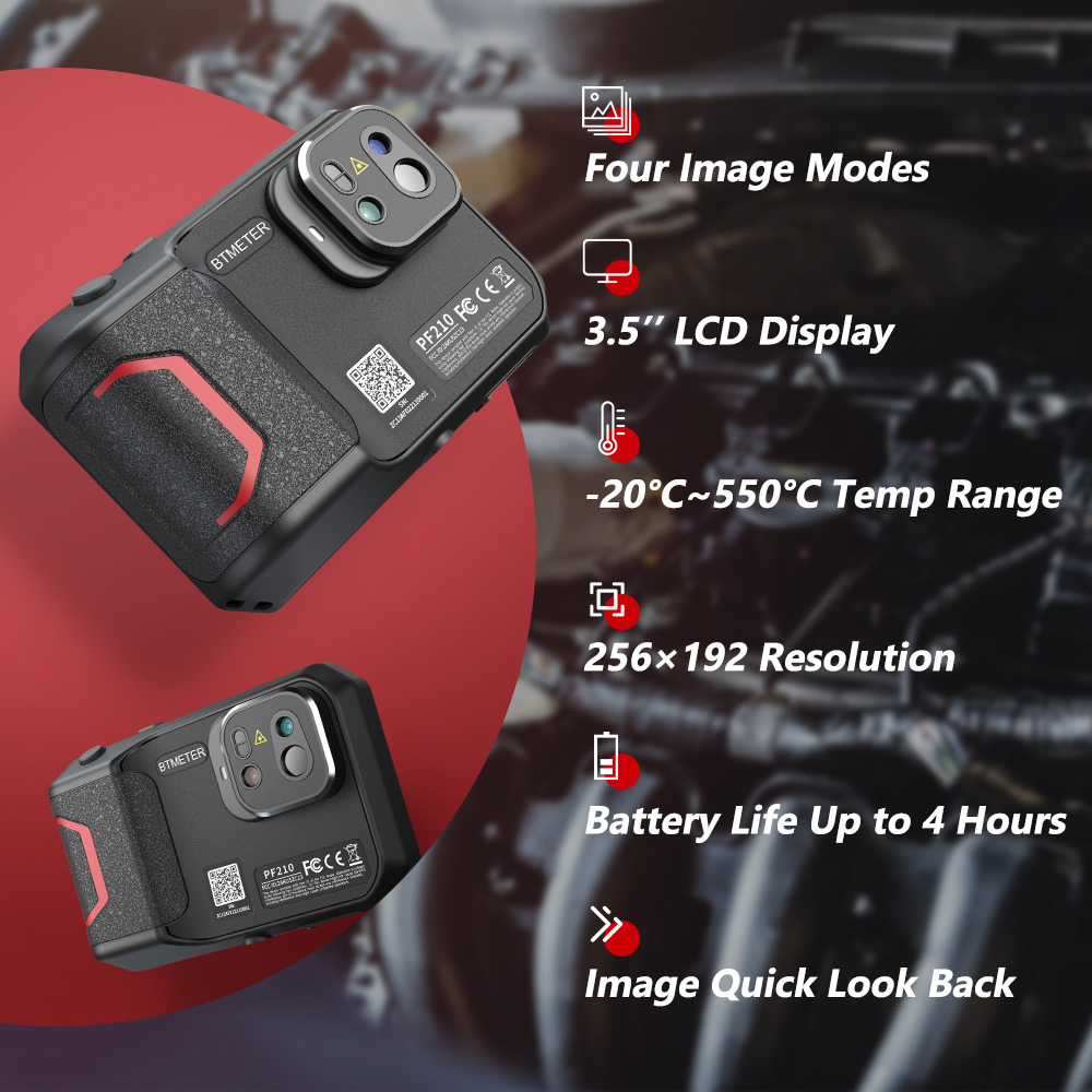 256x192 Thermal Camera Guide H - đánh giá và giá Industrial Handheld Laser