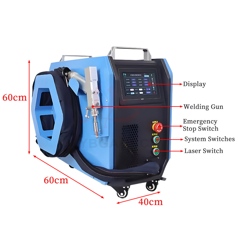 Air Cooled Handheld Laser Weld - đánh giá và giá Industrial Laser Welder